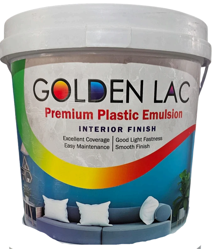 Golden Lac paint can